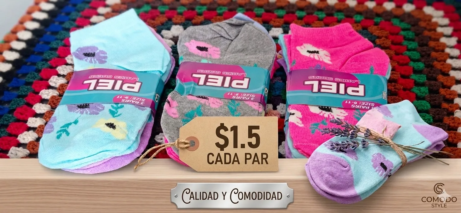 Set de medias Damas y Hombre
